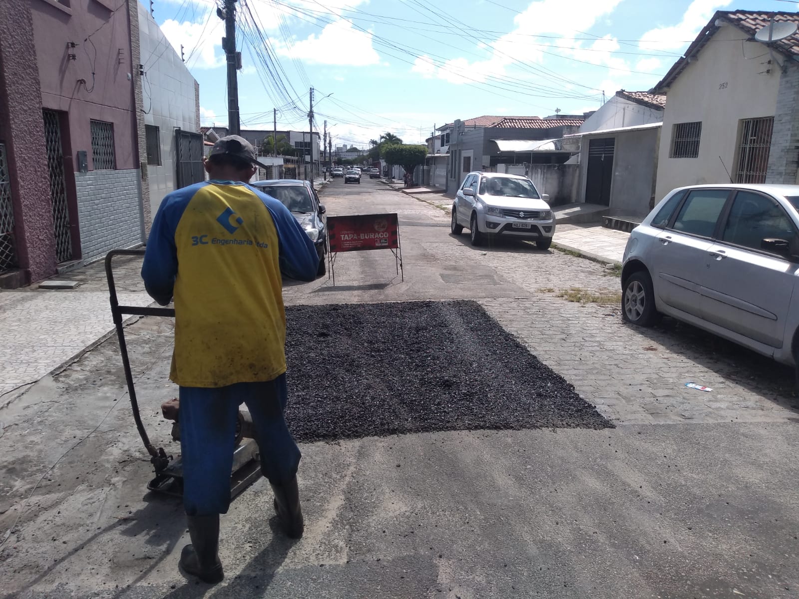 Seinfra Realiza Opera O Tapa Buraco E Manuten O Da Ilumina O P Blica