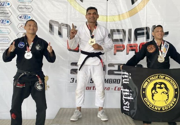 Coordenador de lutas da Sejer conquista mais um título mundial de jiu-jitsu