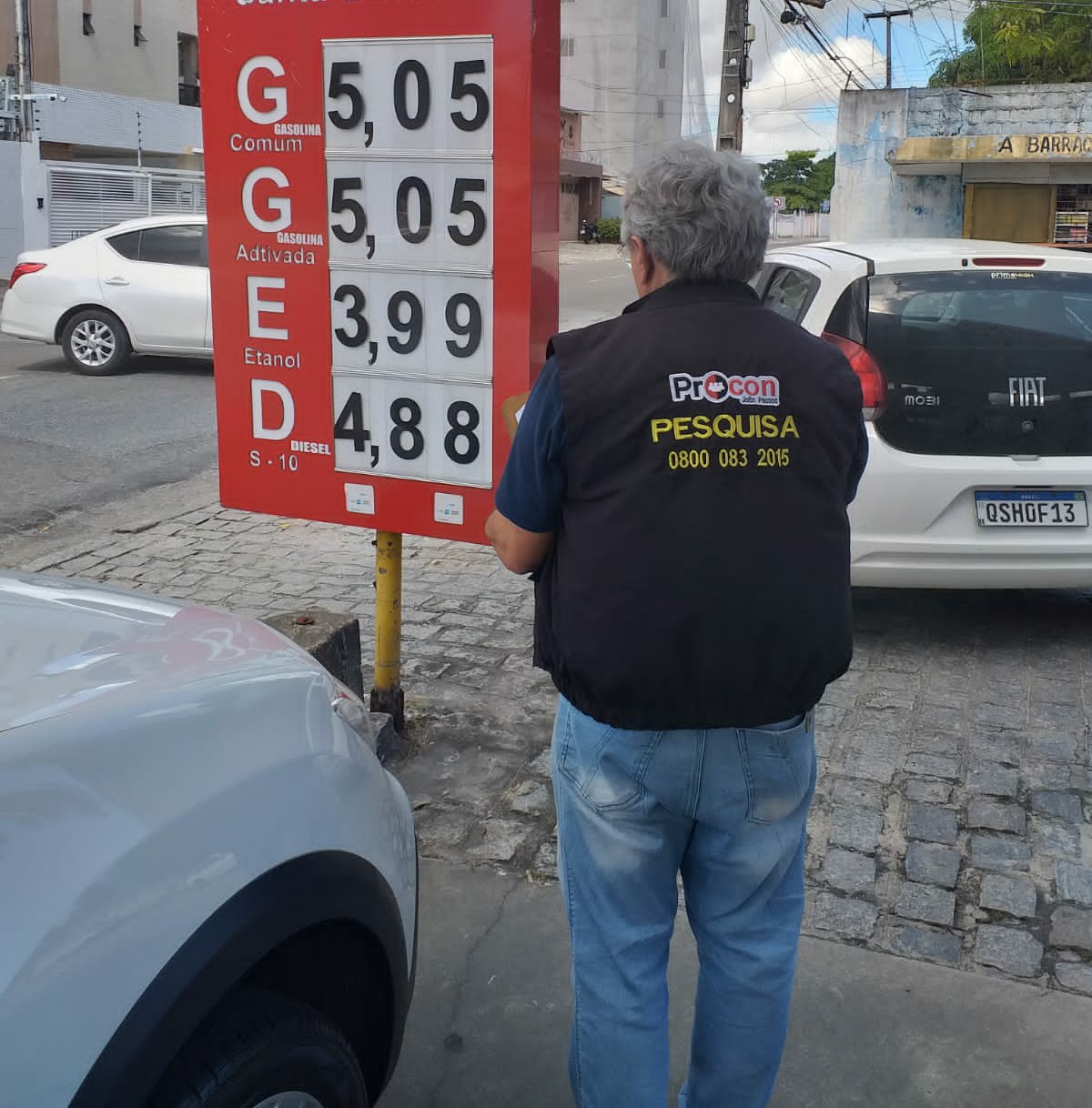 Pesquisa Registra Média De R 5061 No Preço Da Gasolina Procon Jp Fiscaliza Postos Sobre 