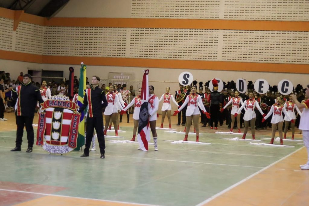 Bandas Marciais da Rede Municipal vencem Campeonato Paraibano e se classificam para o Norte/Nordeste