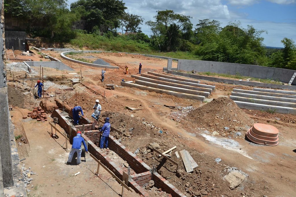 Obra de revitalização do Conventinho segue em ritmo acelerado