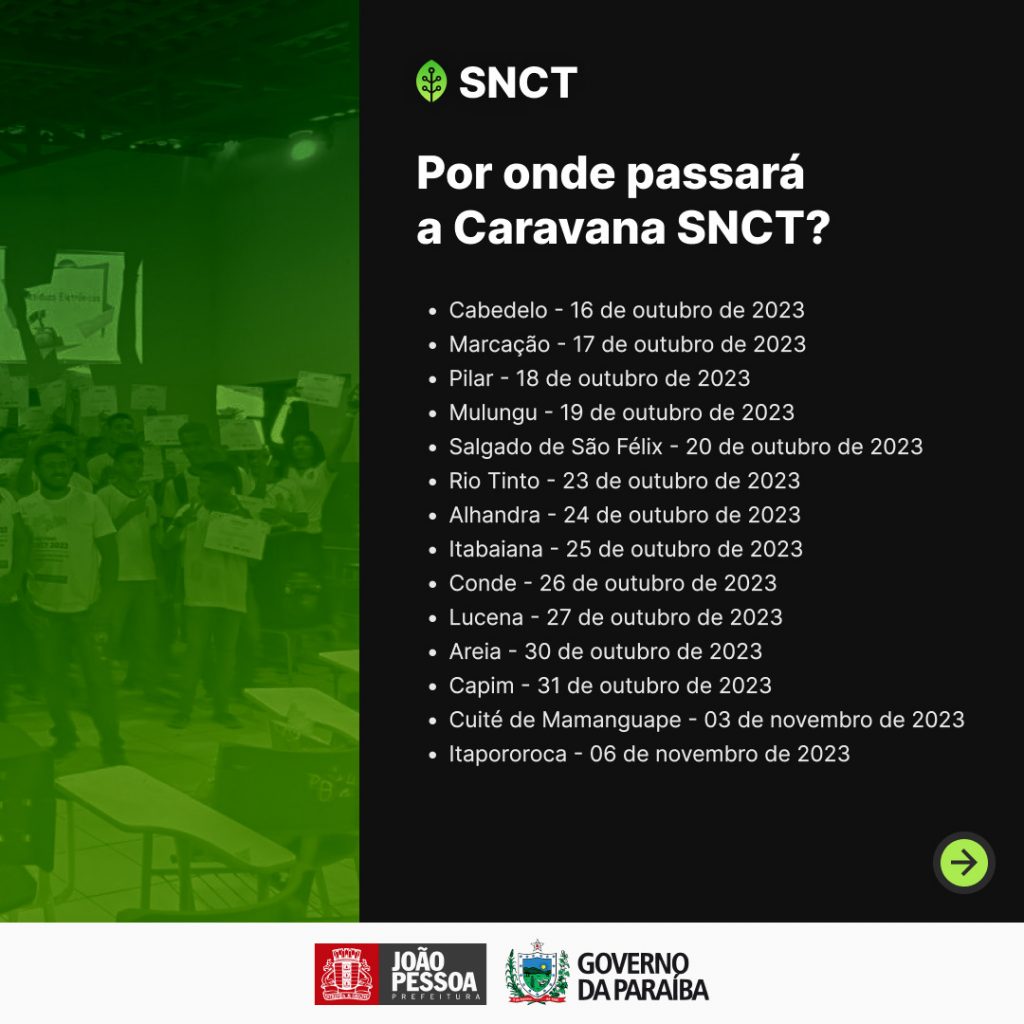 Munic pio de Marca o recebe a caravana da 20 Semana Nacional de