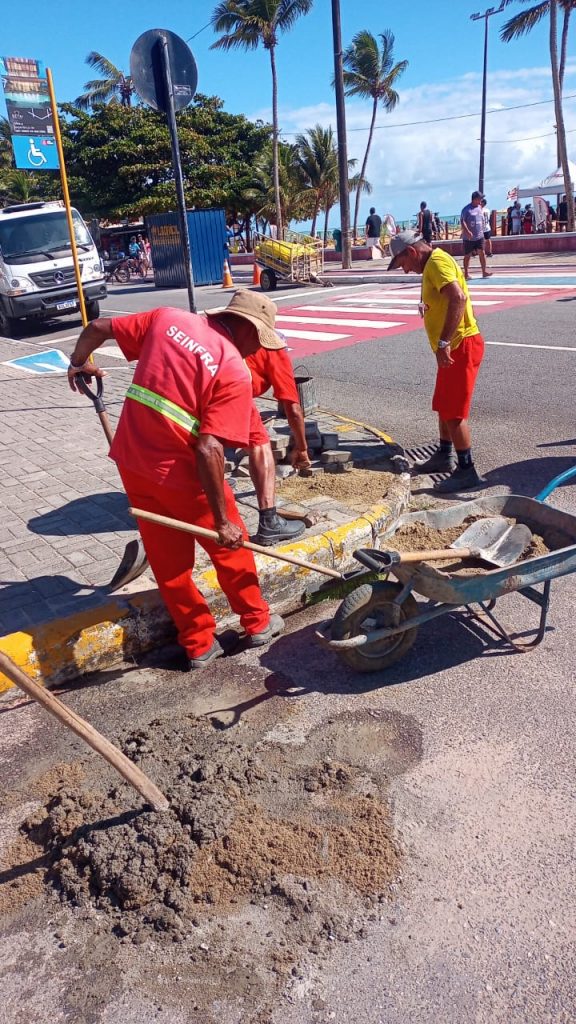 Seinfra executa serviços de manutenção em quase 20 bairros