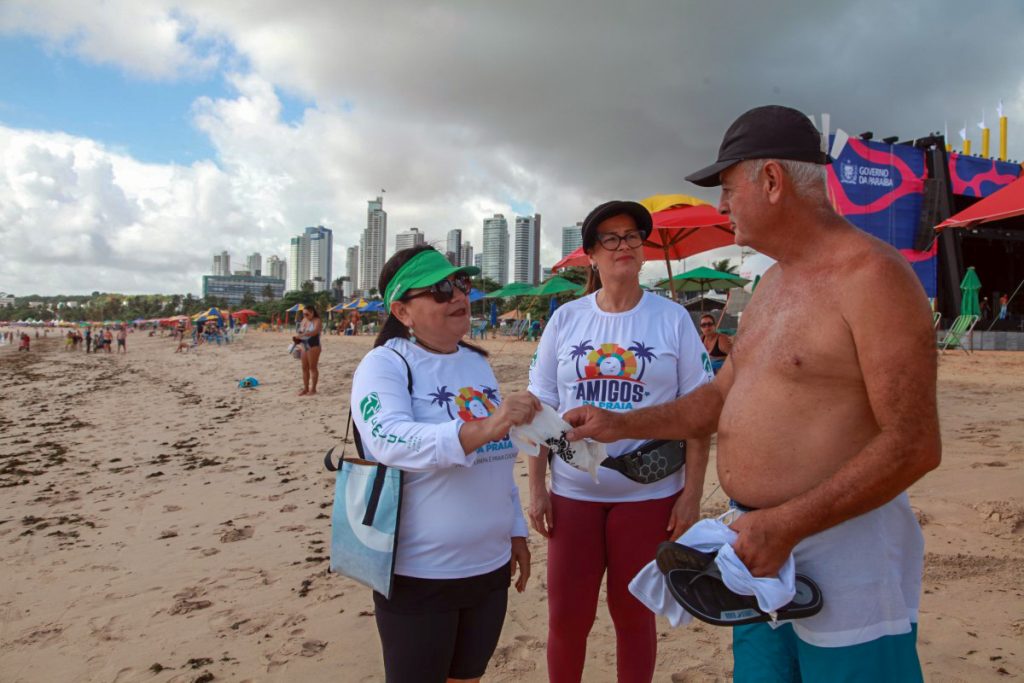 Programa Amigos da Praia volta ao Busto de Tamandaré neste final de semana