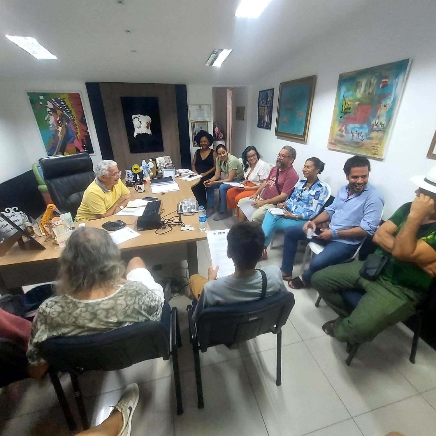 Funjope se reúne com Fóruns de Artes visuais e Fotografia para discutir edital do Samap
