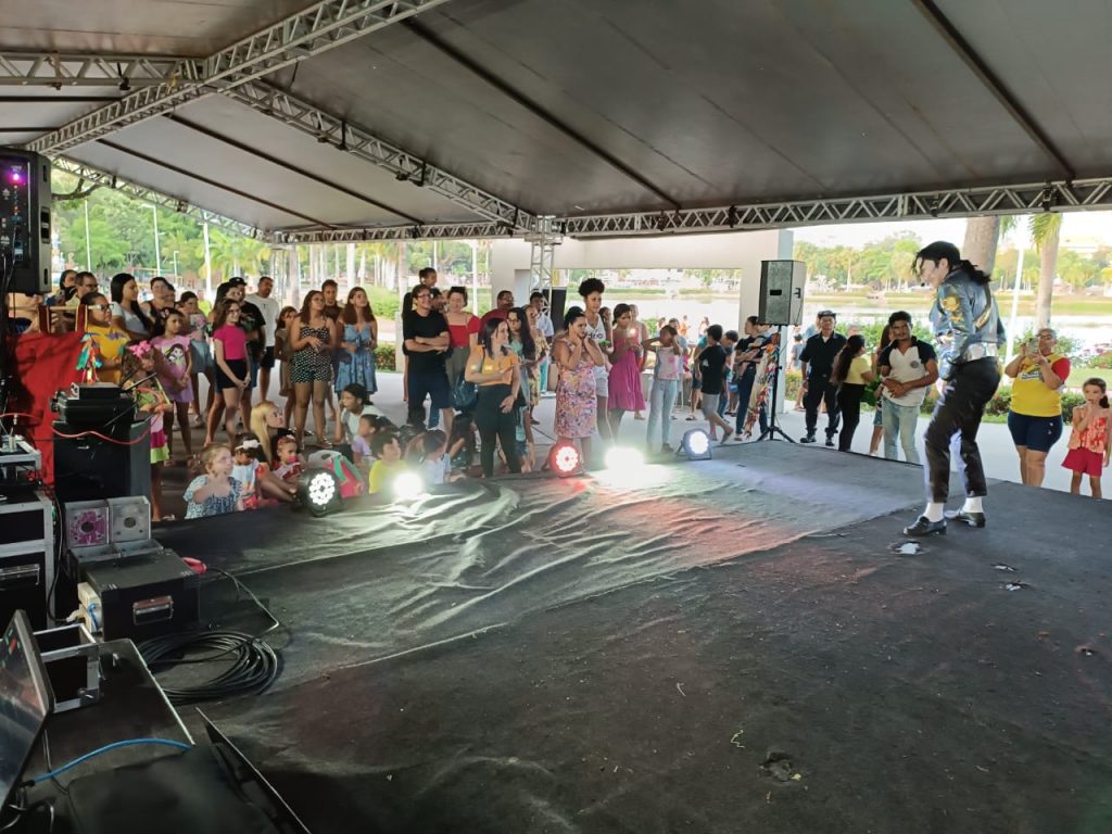 Famílias aproveitam último fim de semana de janeiro do projeto ‘Férias no Parque’