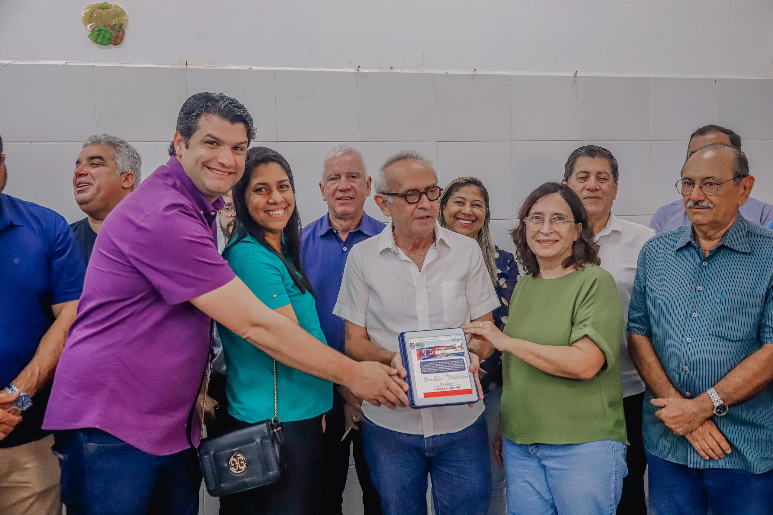 Cícero Lucena autoriza reforma e ampliação da Cozinha Comunitária do Bairro dos Novais
