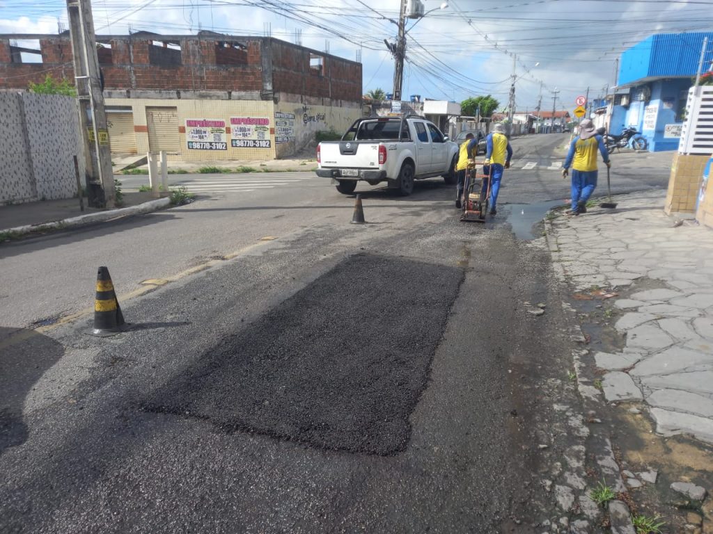 Seinfra segue com a manutenção de galerias, iluminação pública e Operação Tapa-buraco na Capital