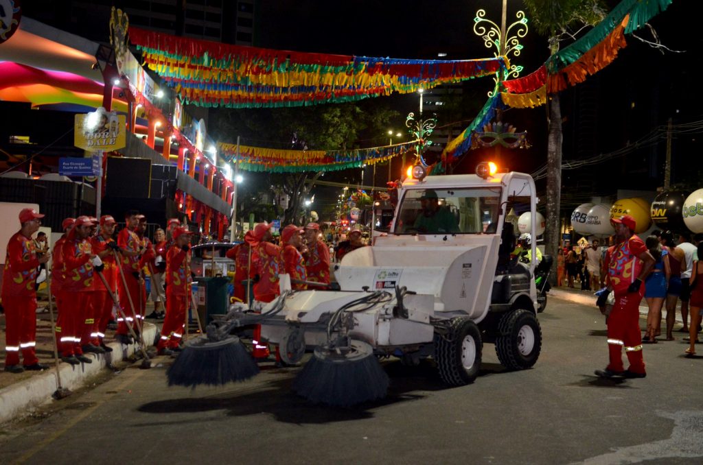 Planejamento da Emlur garantiu sucesso no serviço de limpeza durante o Carnaval