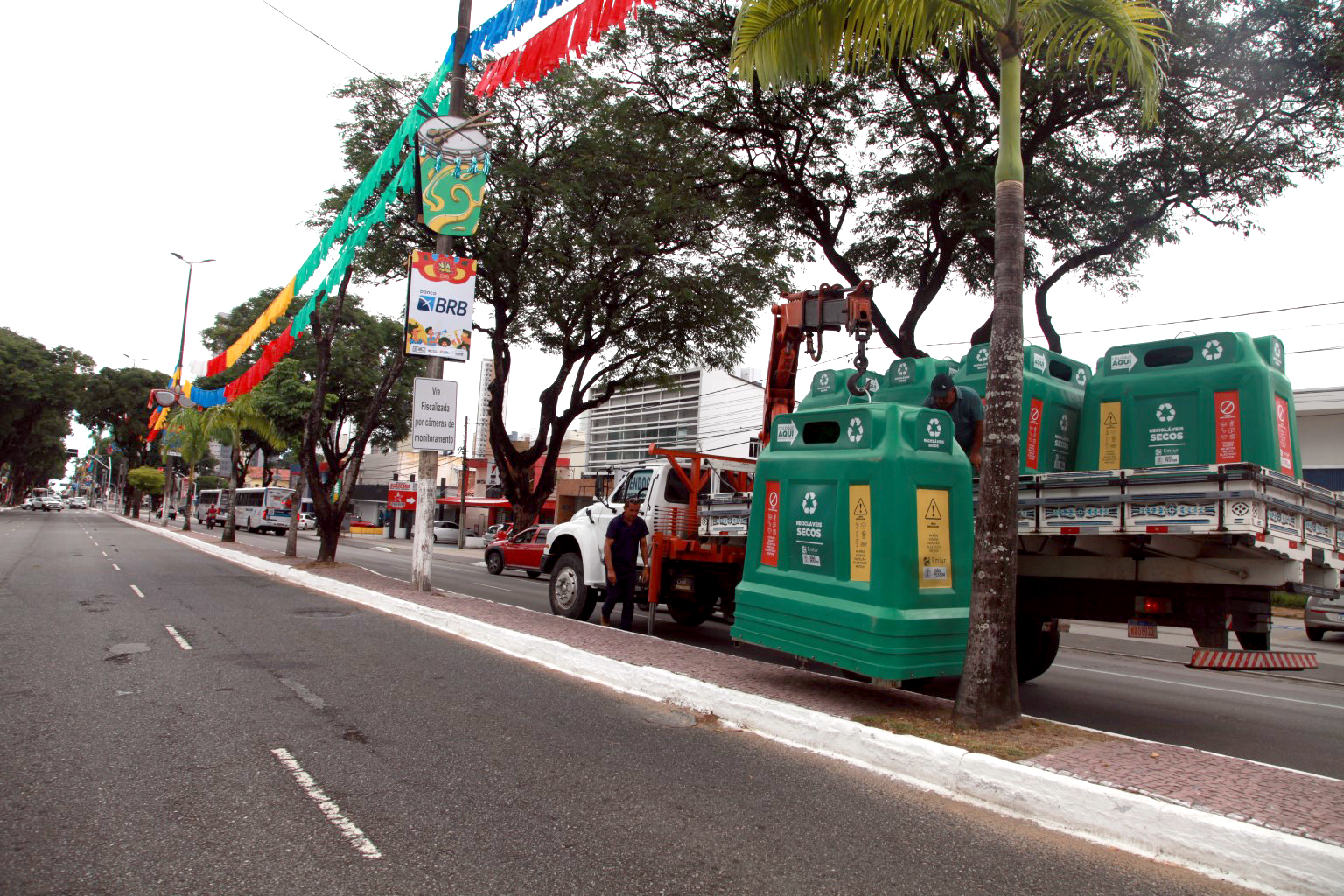 Emlur realiza Carnaval sustentável com descarte seletivo de resíduos sólidos