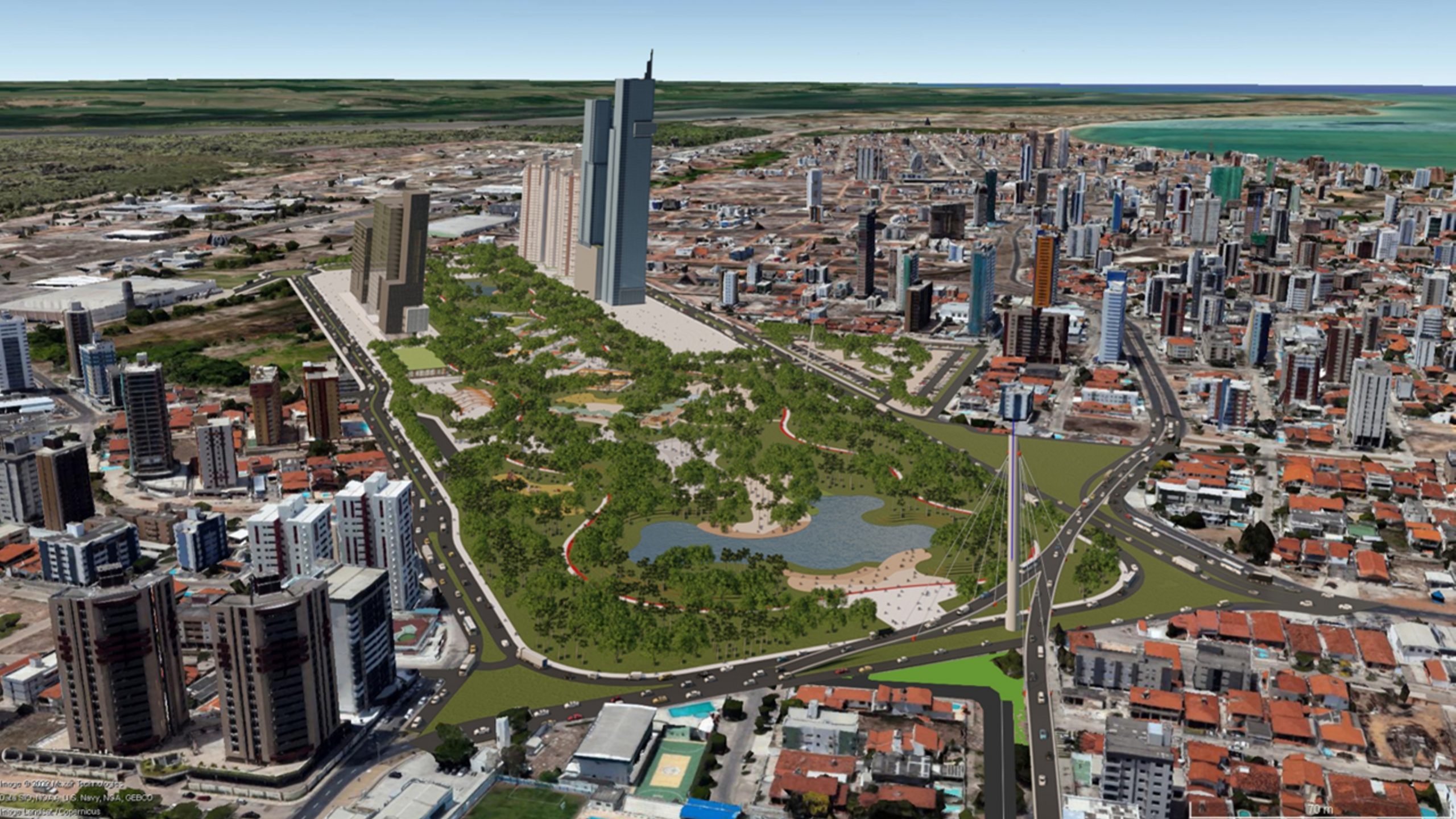 Prefeitura abre processo licitatório para a segunda etapa de construção do Parque da Cidade