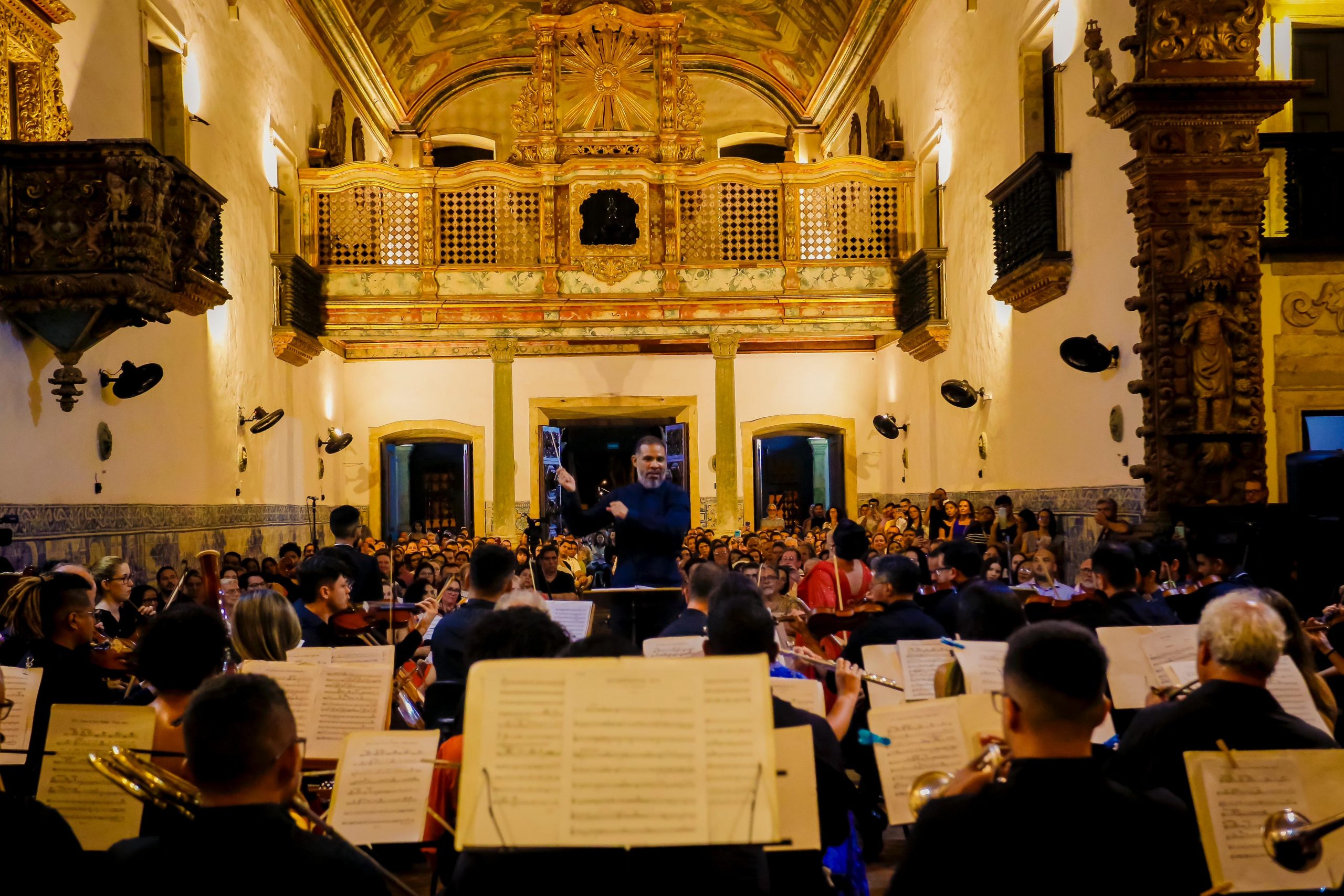 Primeiro concerto da Orquestra Sinfônica de João Pessoa emociona público no Centro Cultural São Francisco