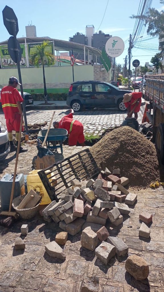 Seinfra finaliza semana levando serviços de manutenção para 31 bairros