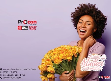 Procon-JP comemora Dia Internacional da Mulher com atividades no SAC e lançamento de cartilha